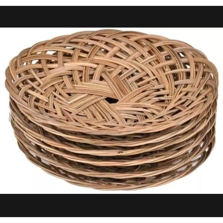 Piring rotan asli/BAHAN ROTAN ASLI