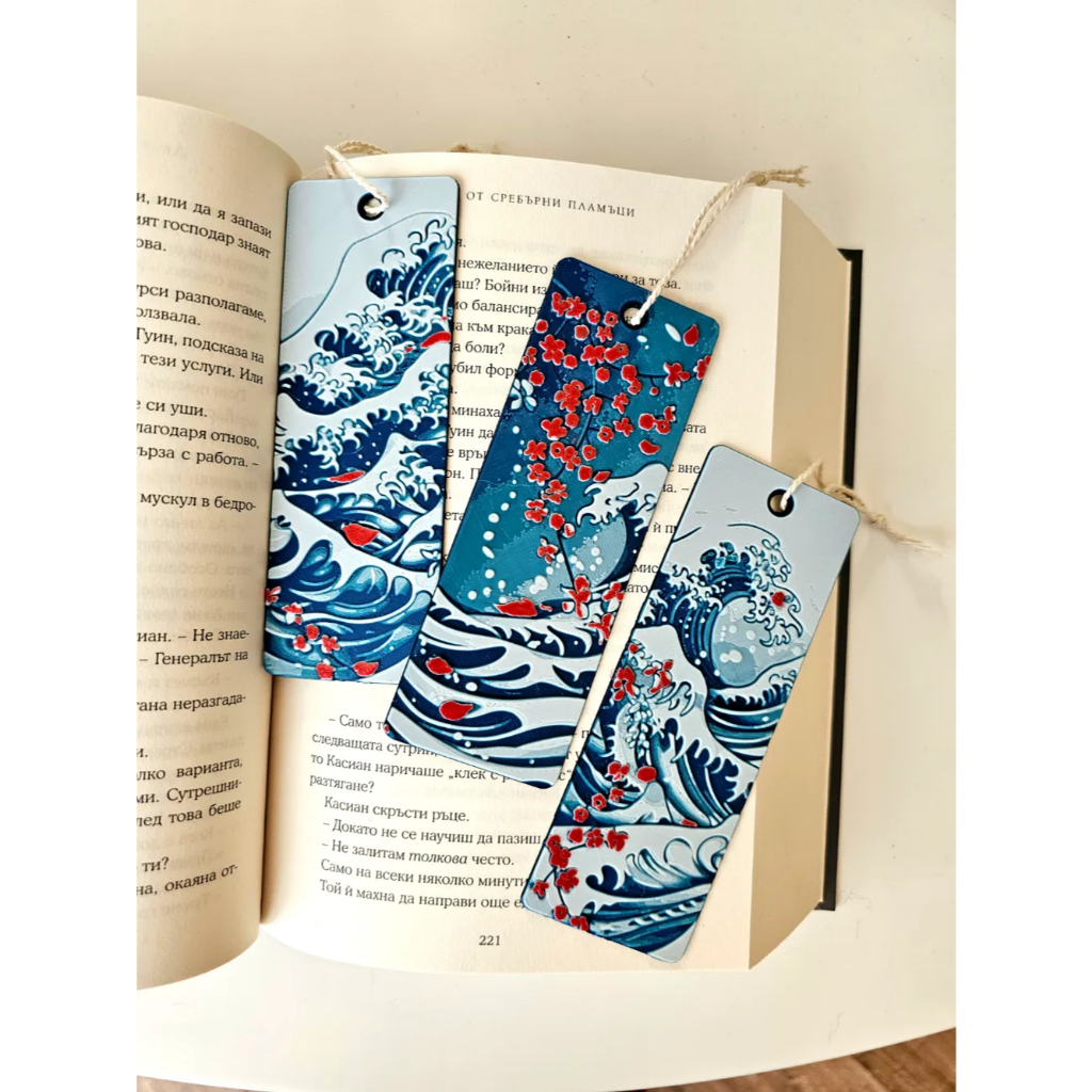 

Bookmark Cherry Blossom Tide | Pembatas Buku Cherry Blossom Tide Yang Cantik & Keren Motif Jepang Panjang 10 cm