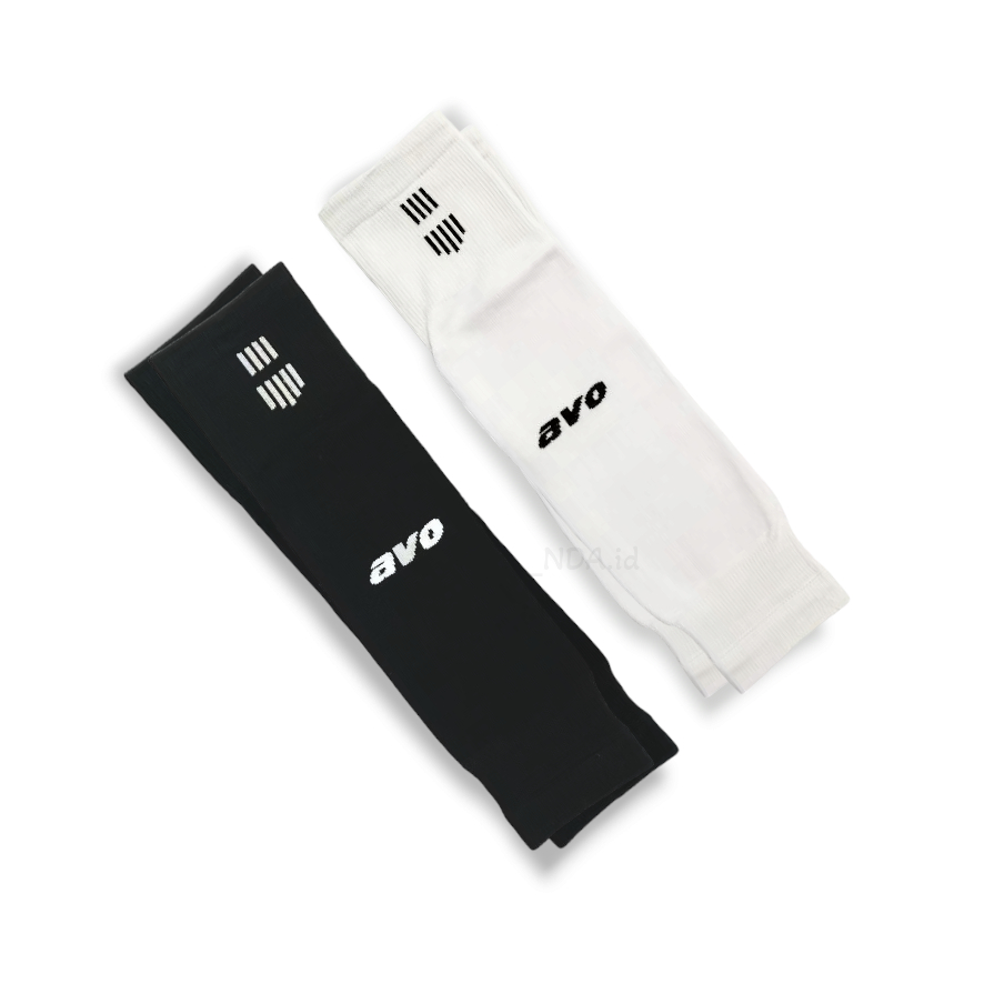 Kaos Kaki Bola Sambung Avo Dewasa Hitam Putih