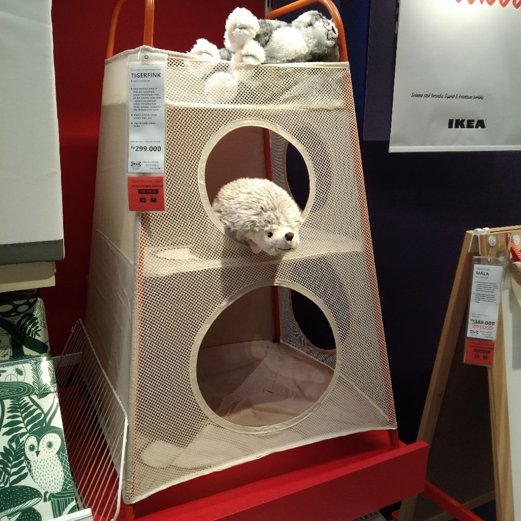 Storage With Compartemen Rak 2 Susun Penyimpanan Boneka Dan Barang Portable