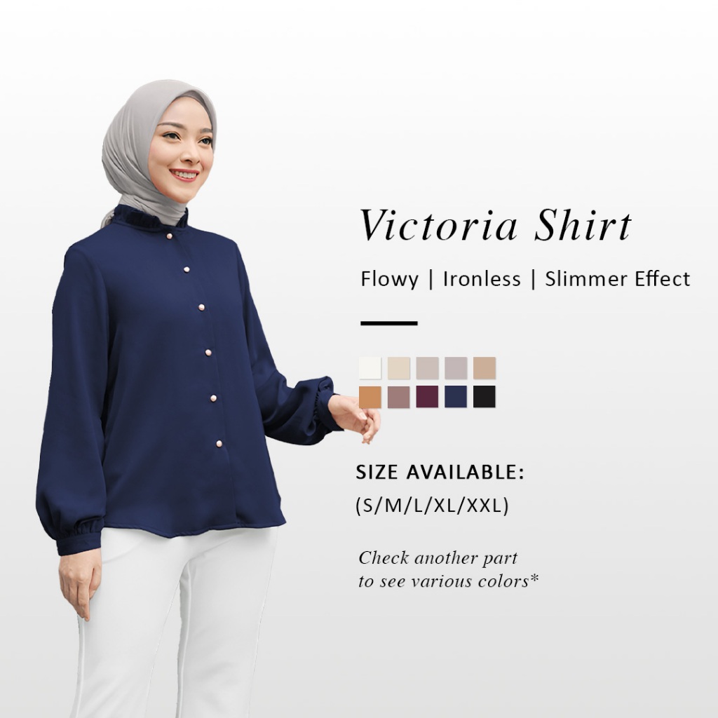 Femme Outfit - Victoria Shirt Part 1 (Kemeja Panjang Wanita)