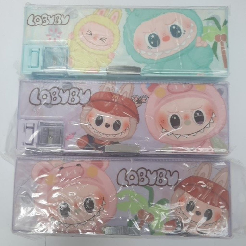 

Tempat box pensil magnet 2 susun KD-3069L plus serutan