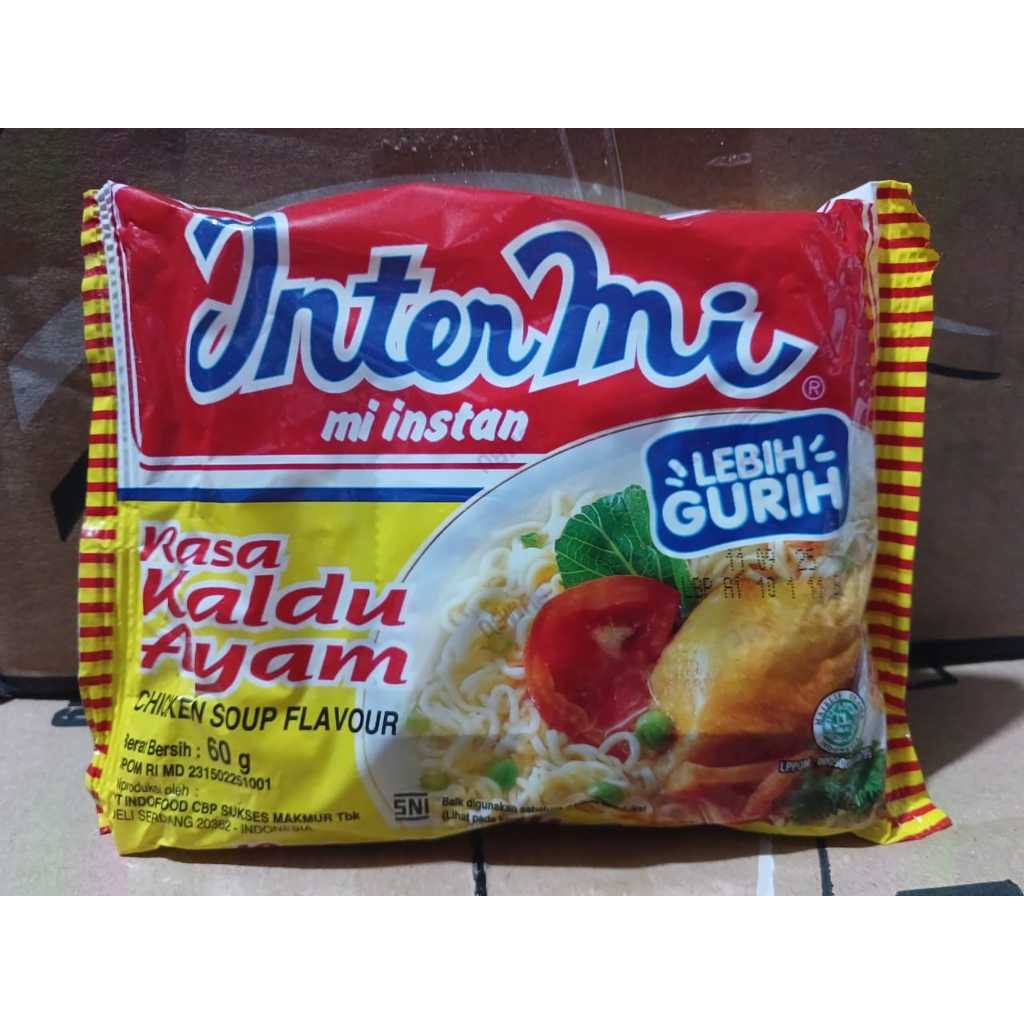 

Mie Instant Intermie kaldu ayam