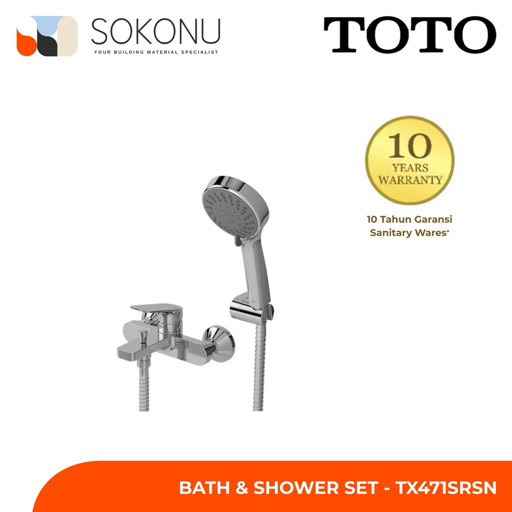 TOTO Bath & Shower Set - TX471SRSN