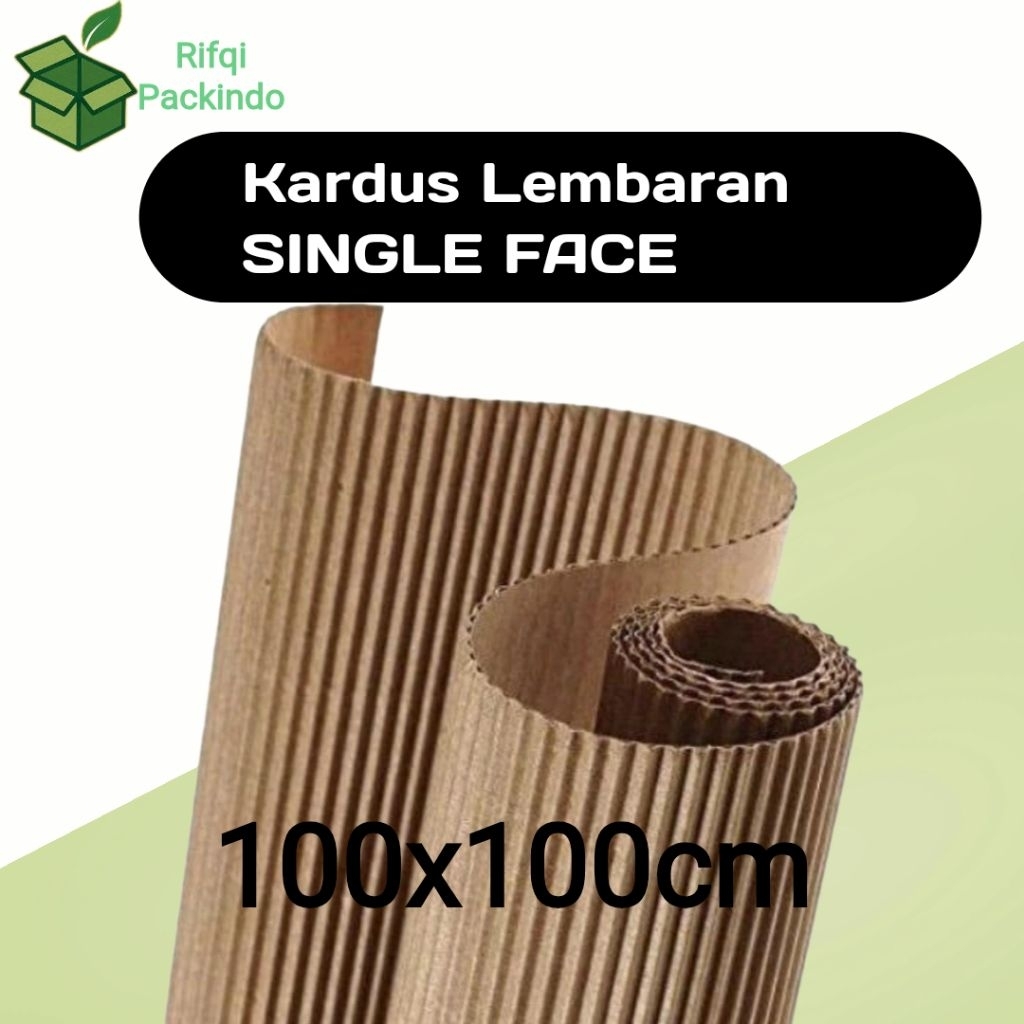

Kardus Lembaran Single Face Ukuran 100x100cm / Dus Lembaran Single Face / Bahan Lembaran Single Face