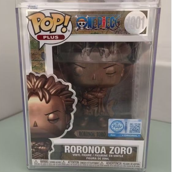 Funko POP Plus One Piece - Zoro Statue #1901 ( Bronze )