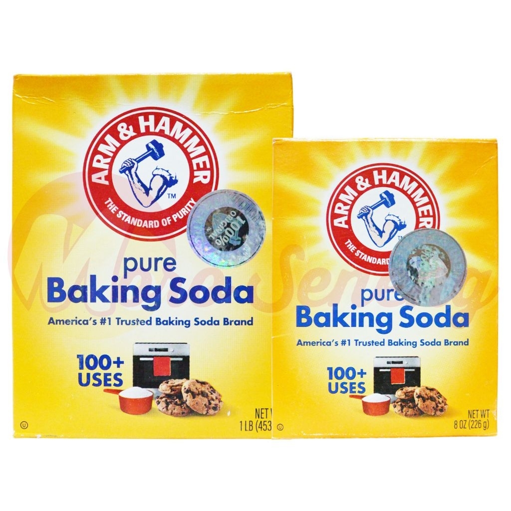 

Arm & Hammer Asli USA Pure Baking Soda 226gr & 453gr
