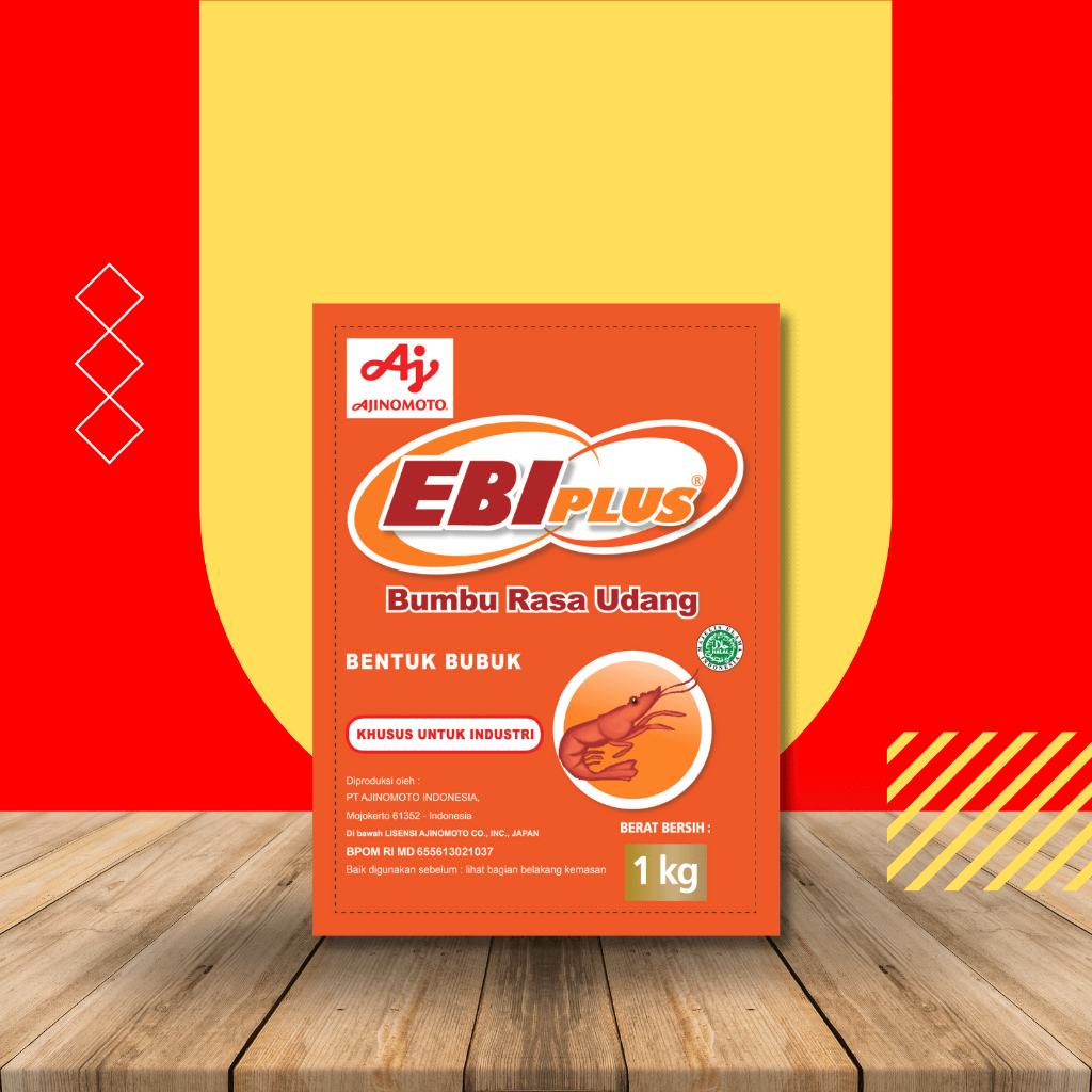 AJINOMOTO EBI PLUS 1 KG| BUBUK RASA UDANG | MSG | PENYEDAP RASA | BUMBU RASA UDANG