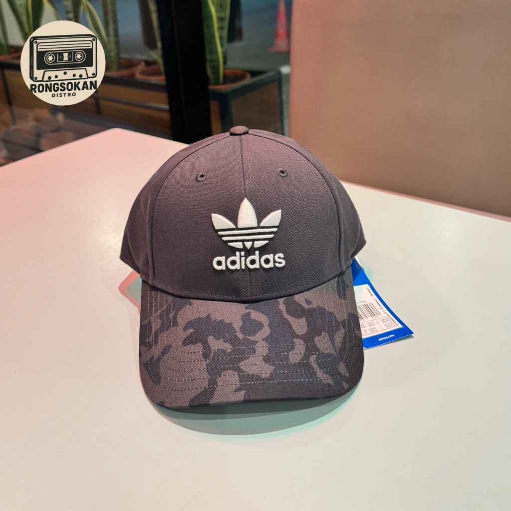 Topi Trefoil Camo Baseball ADIDAS BLACK (OSFM)