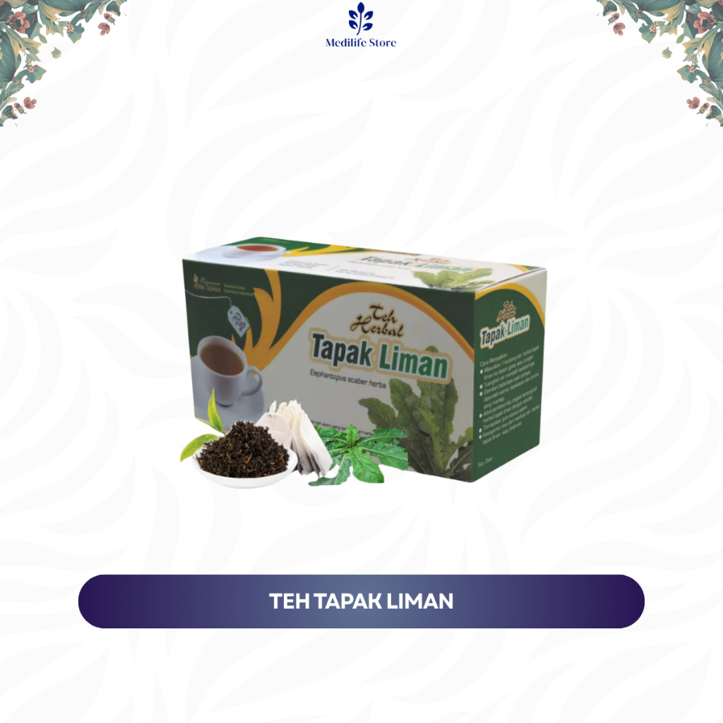 

TEH CELUP TAPAK LIMAN | isi 20 Kantung | Herbal Tazakka | Original
