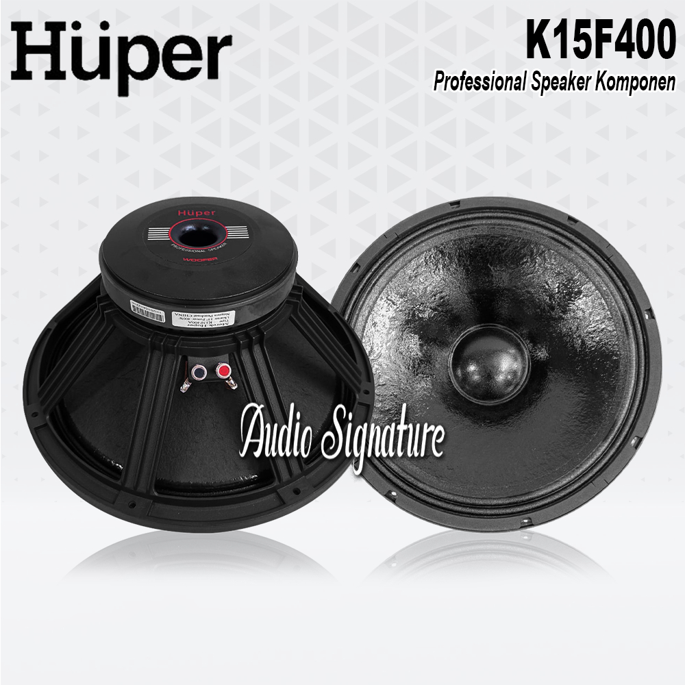 Komponen Speaker 15 Inch HUPER K15F400 | K15 F400 A Original