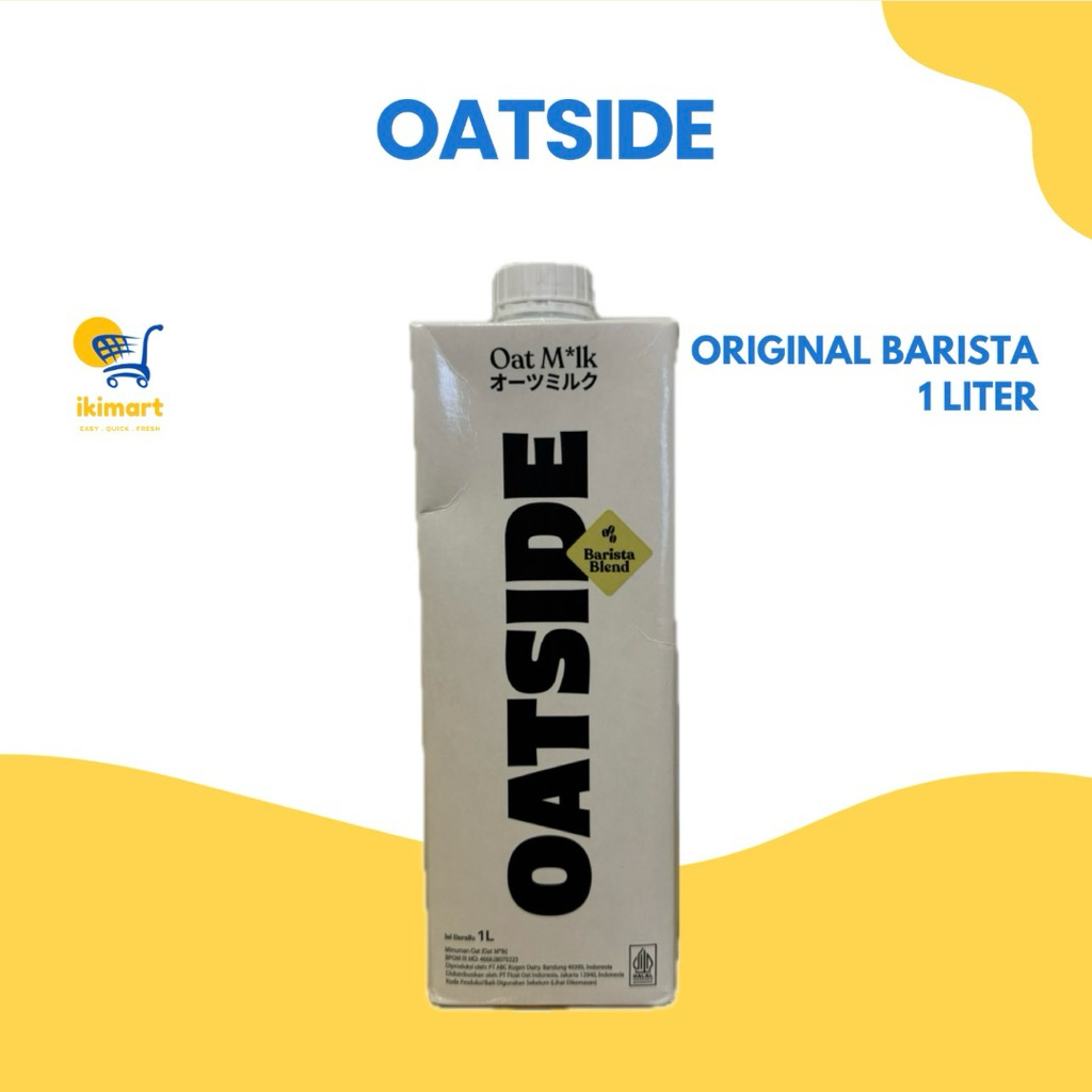 

Oatside Barista Non Dairy Milk 1 Liter Susu Oat