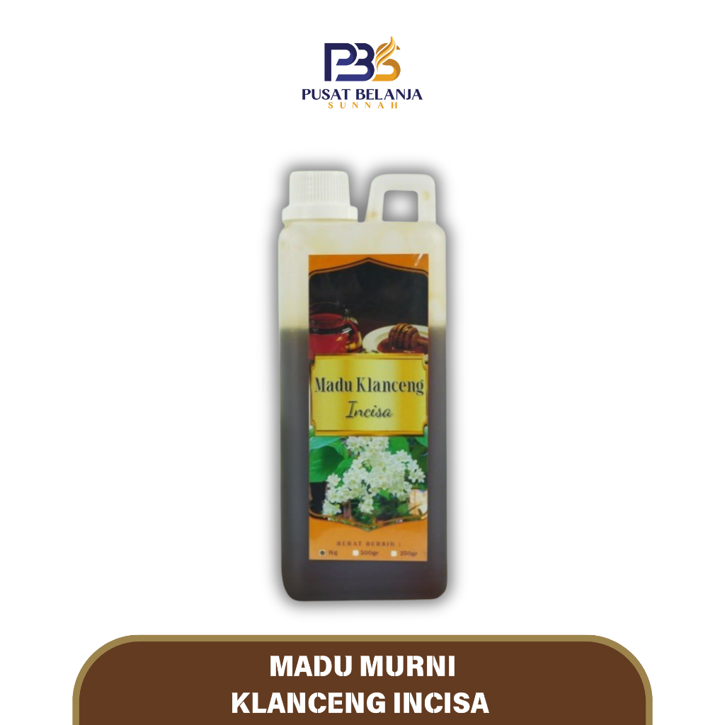 

Madu Murni Klanceng Incisa 1 KG