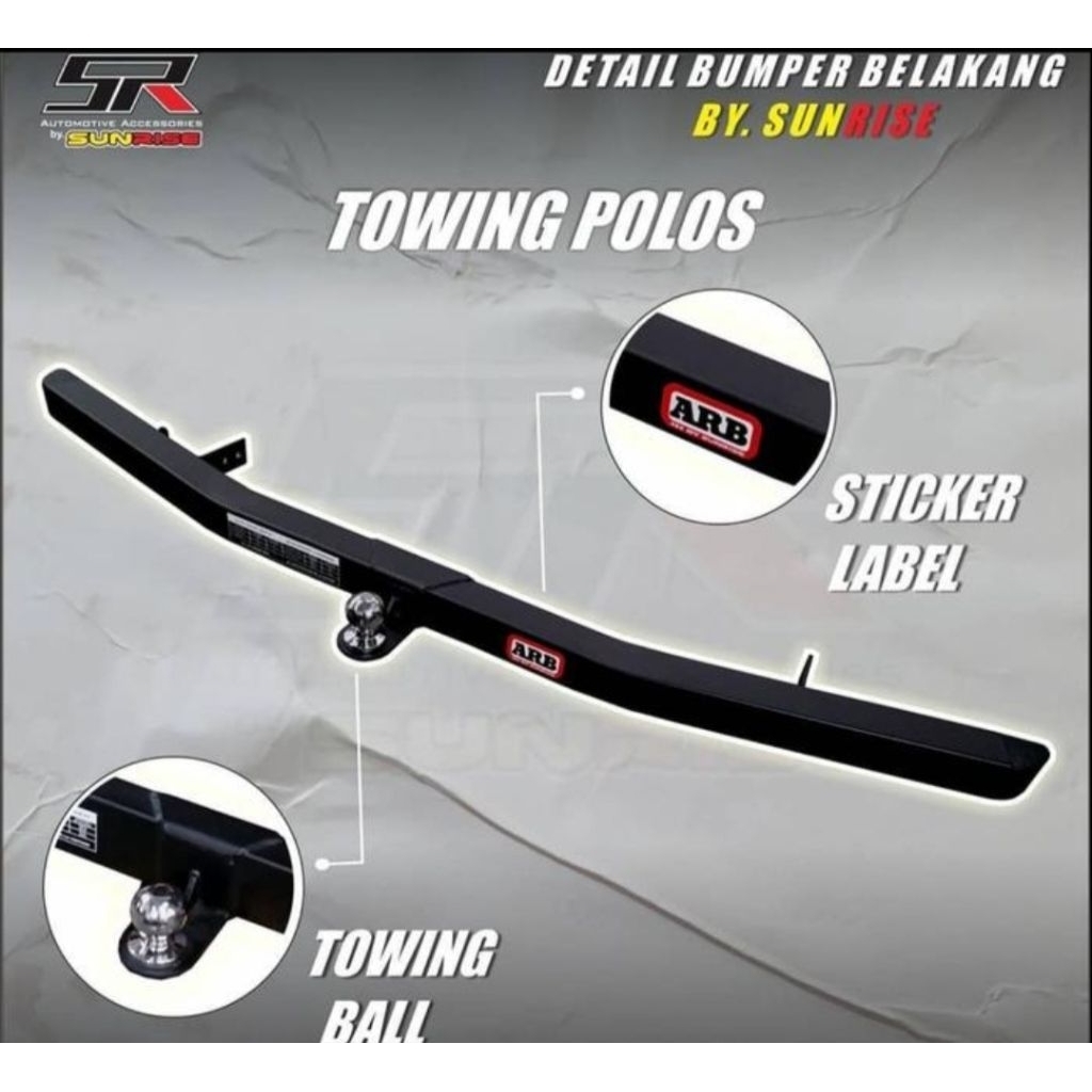 SUNRISE  READY ???  PROMO CUCI GUDANG BEMPER BELAKANG ARB KHUSUS AVANZA XENIA 2006 - 2020  / RUSH TE