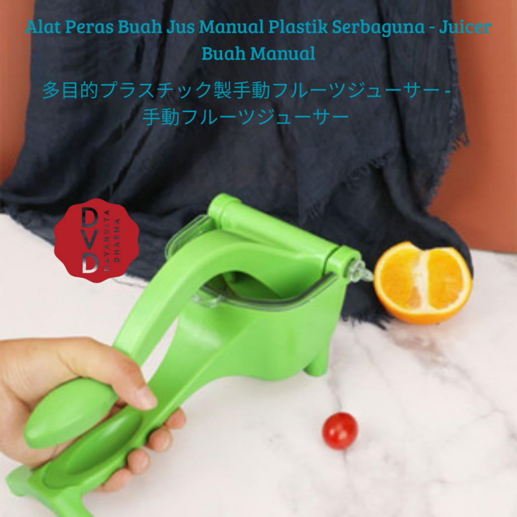 Alat Peras Buah Jus Manual Plastik Serbaguna - Juicer Buah Manual