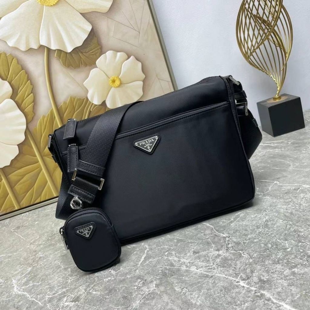 Tas pria branded mirror import