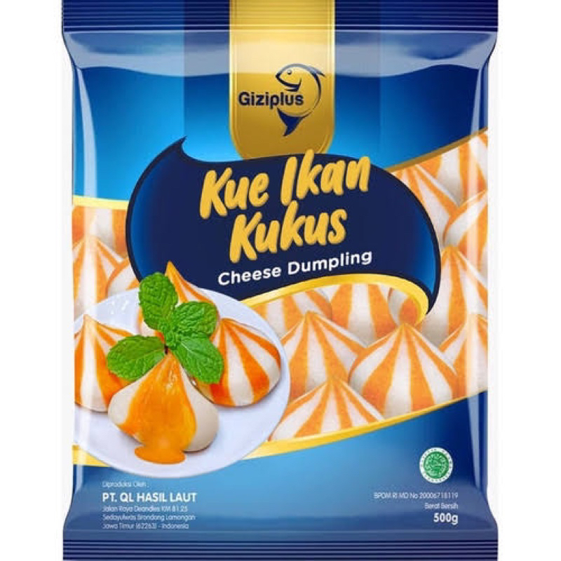 Gizi Plus (GP) Cheese Dumpling 250g