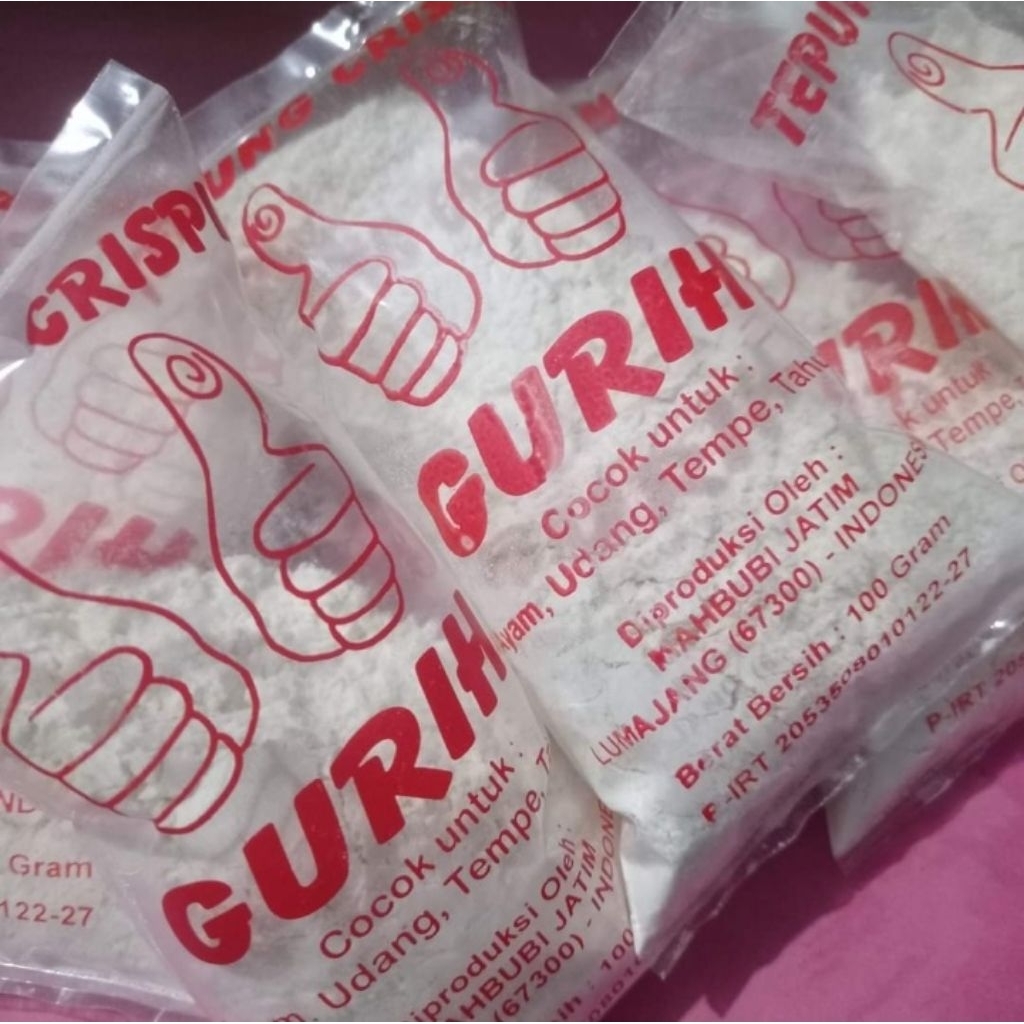 

Tepung Krispy Cap Jempol 2 kemasan baru