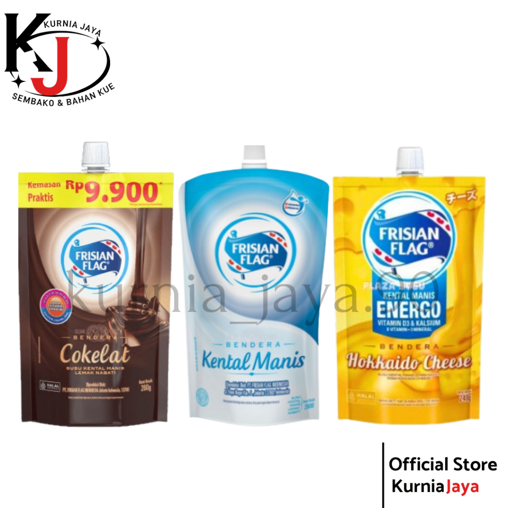 

[ FRISIAN FLAG ] Susu Kental Manis 240ml & 260ml