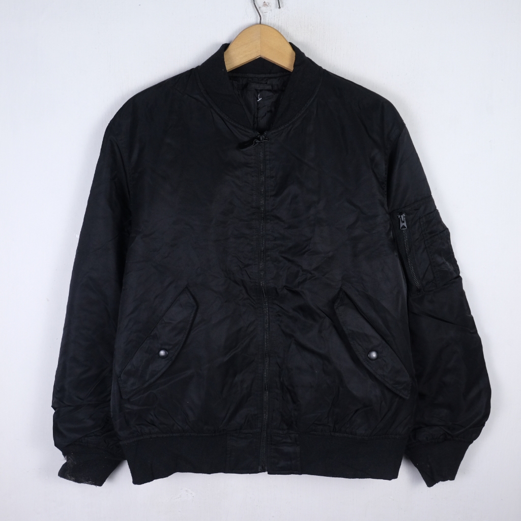 UNIQLO BOMBER JACKET JK71 SIZE L ORIGINAL PRELOVED