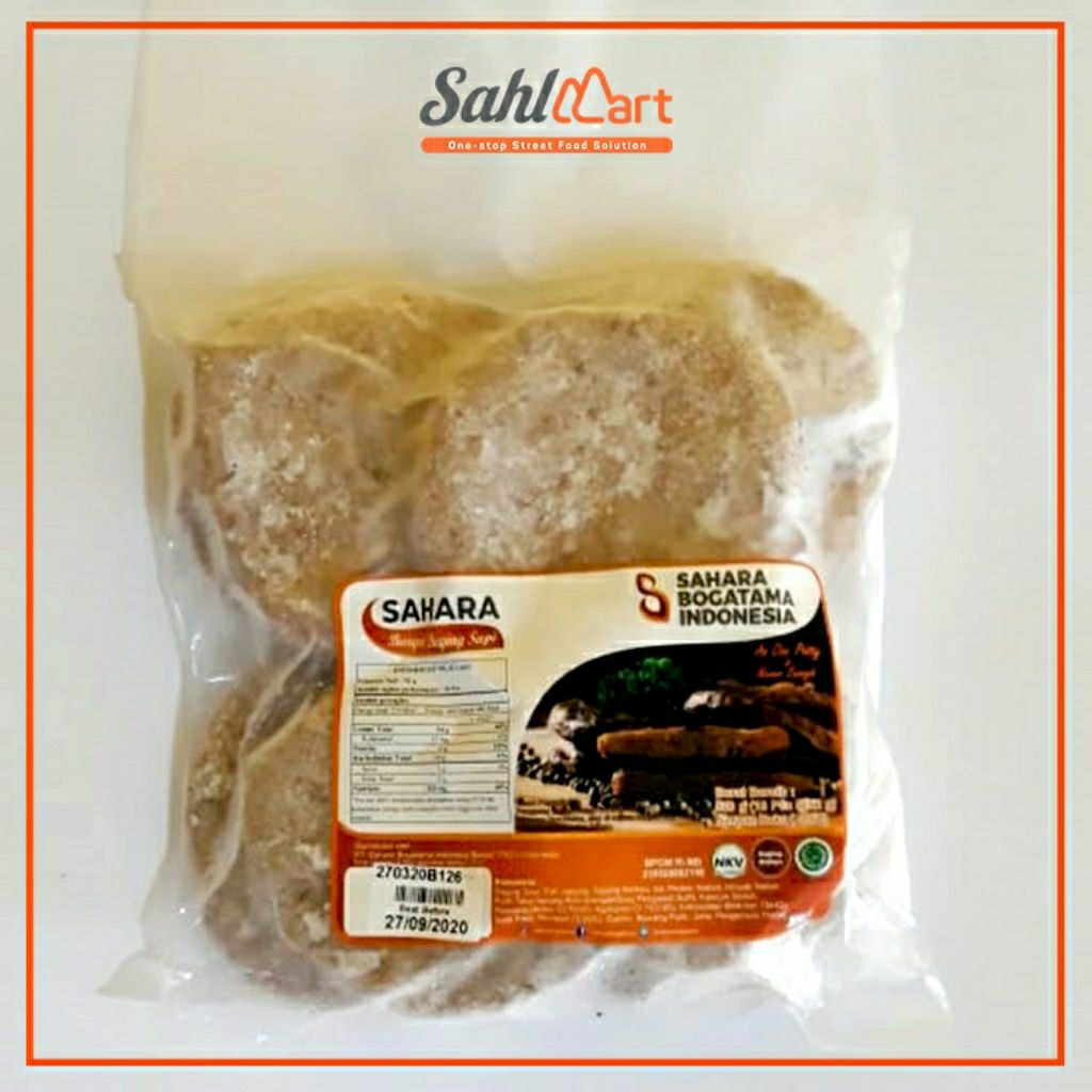 

Daging Burger Sahara isi 10
