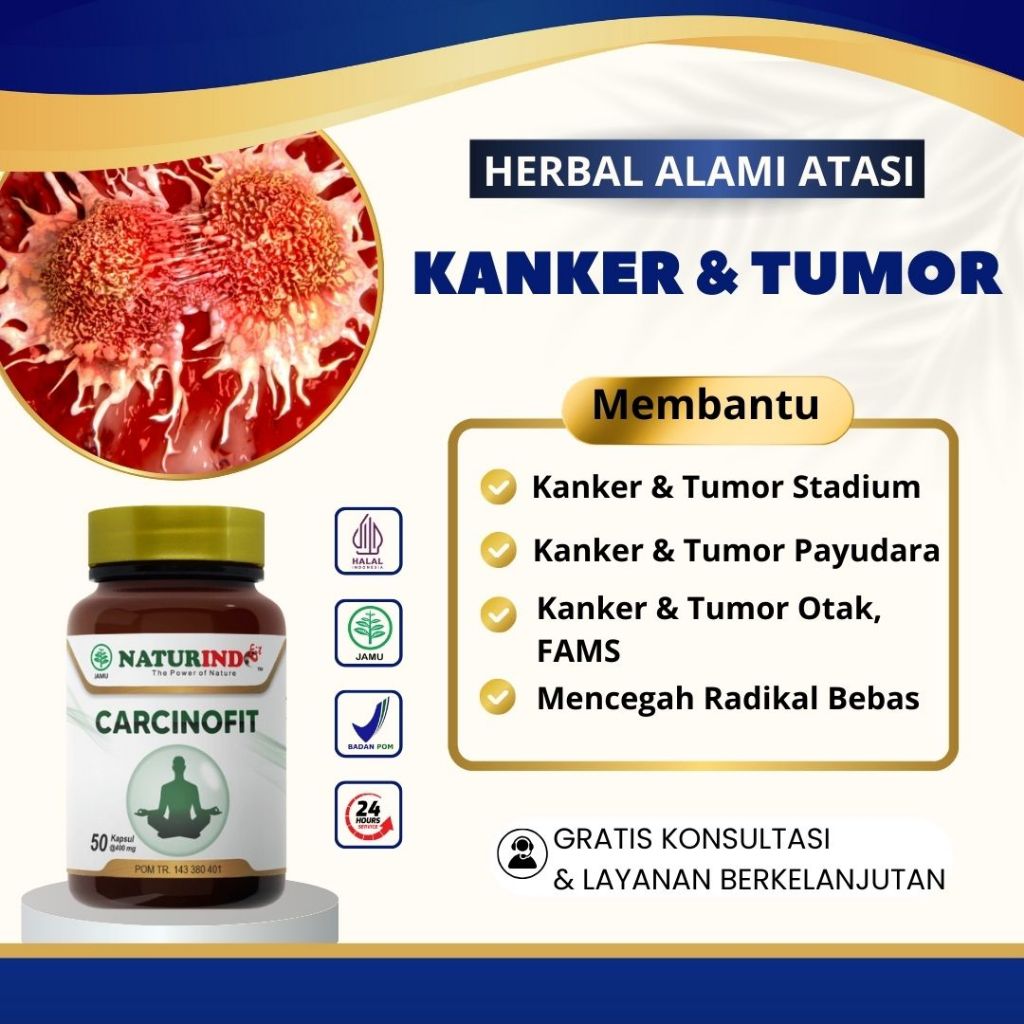 Obat Kanker Payudara Tumor Rahim Serviks Tumor Otak Otak Kanker Herbal Alami Carcinofit Naturindo