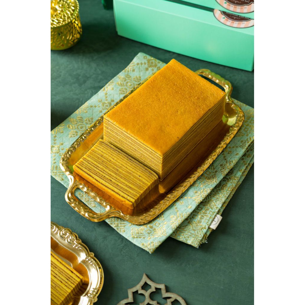 

Kue lapis legit biasa 10x20 prunes, original