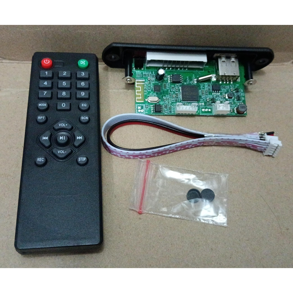 8293 kit module modul usb player fm + mp5 mp3 + video + bluetooth