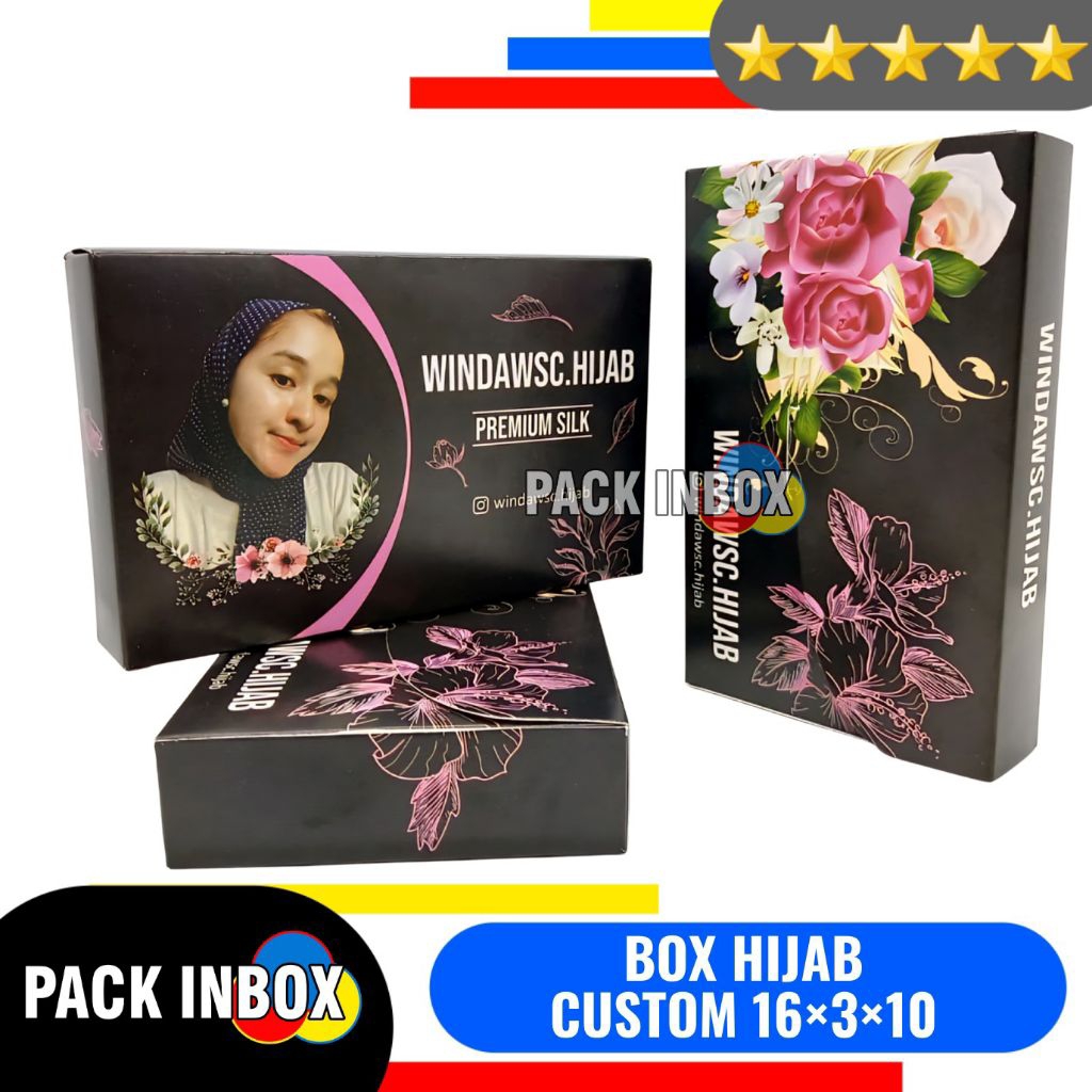 

GRATIS DESAIN BOX HIJAB CUSTOM 16x3x10 BOX JILBAB CUSTOM DESAIN 16×3×10