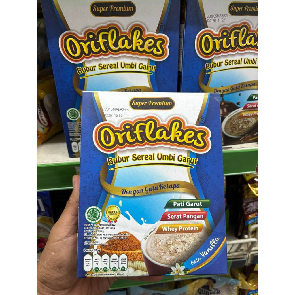 

Oriflakes Bubur Sereal Umbi Garut 350g Box