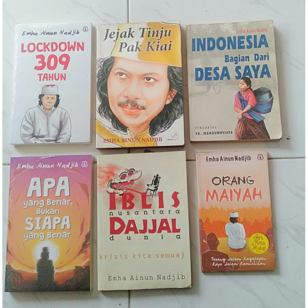 buku karangan EMHA AINUN NADJIB