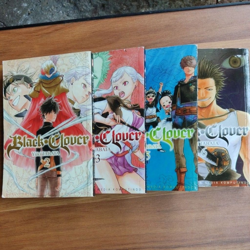 Komik Black Clover Preloved