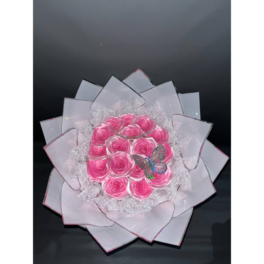 

BUKET PITA SATIN BABY PINK JUMBO