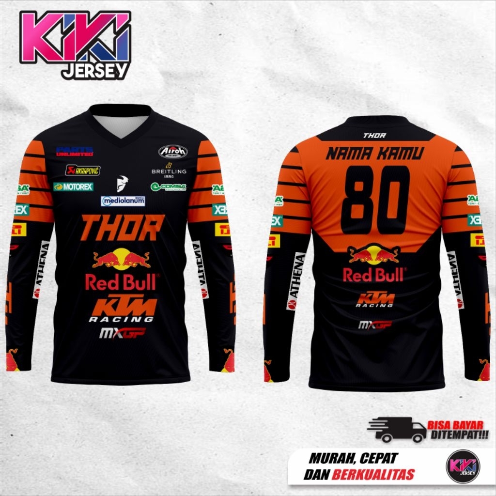 Jersey trail desain custom