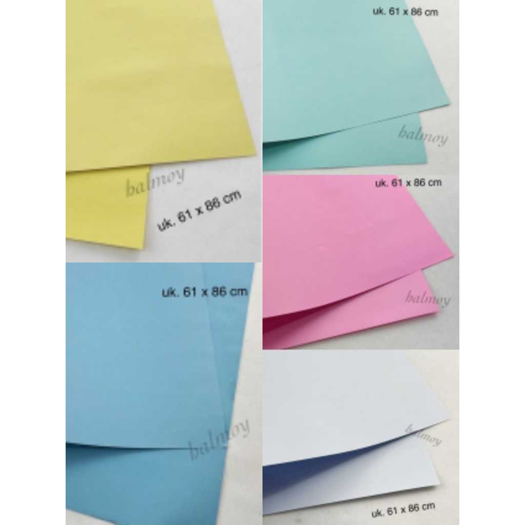 

KARTON MANILA / BC / BRIEF CASE 150 GSM 61 X 86 HARGA PER LEMBAR