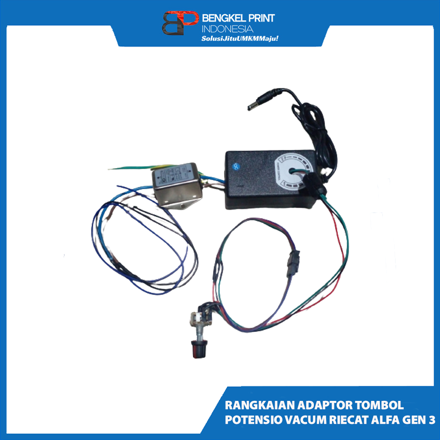 Rangkaian Tombol Potensio Vakum Riecat Alfa