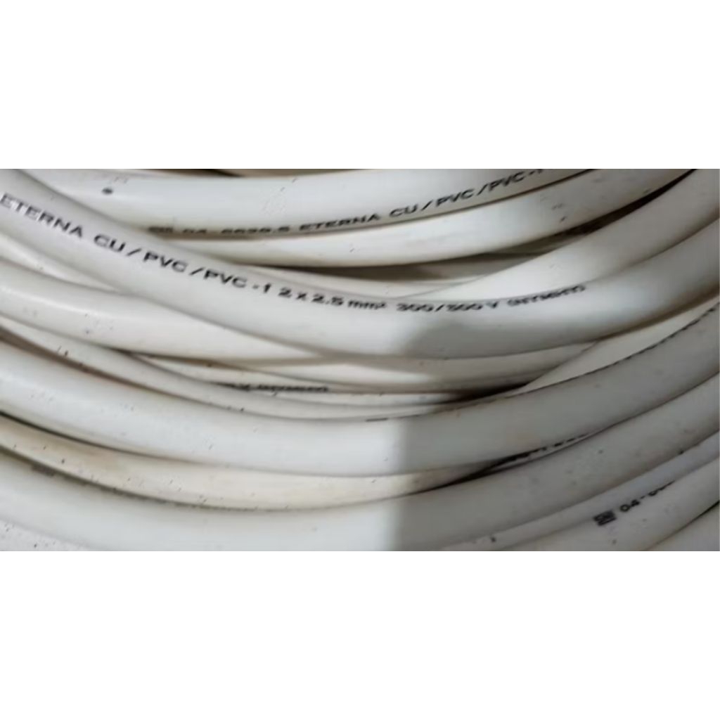 Kabel serabut NYMHY 2X2.5 ETERNA meteran