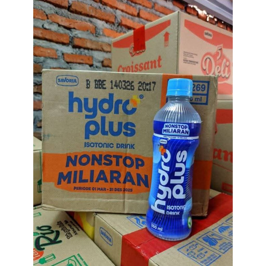

HYDROPLUS KARTON (350ML) NONSTOP MILYARAN SEGEL 100%