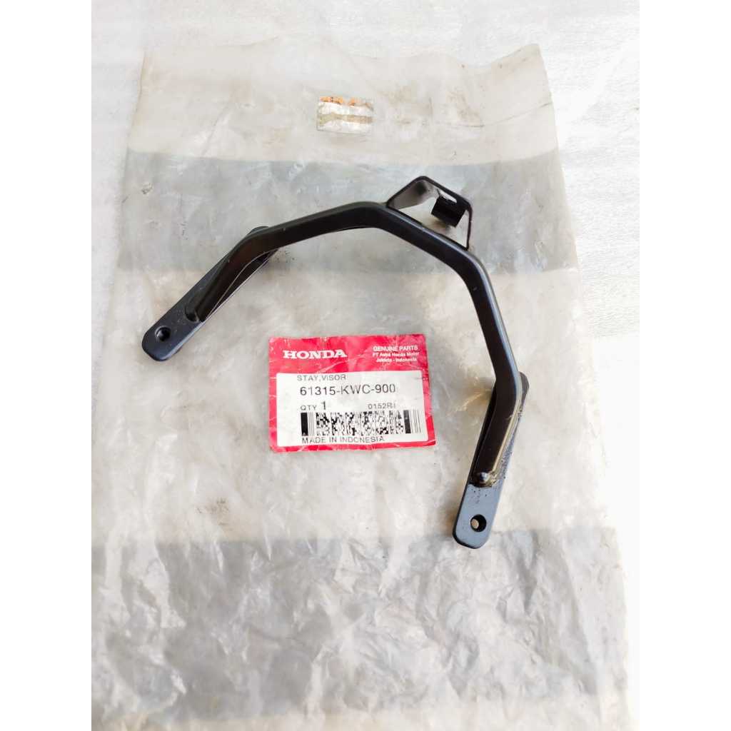 BRACKET BRAKET BREKET DUDUKAN PANGKON VISOR WINDSHIELD HONDA CS1 CS 1 CSONE CS ONE ORIGINAL ORISINIL