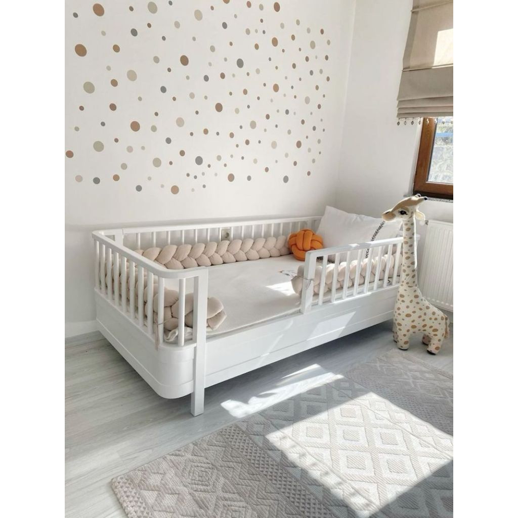 Tempat tidur bayi minimalis box bayi  kayu Dipan anak