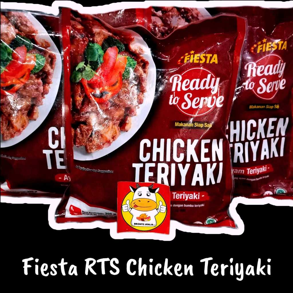 

FIESTA READY TO SERVE CHICKEN TERIYAKI - AYAM TERIYAKI - FROZEN FOOD - BRONTZ JOGJA