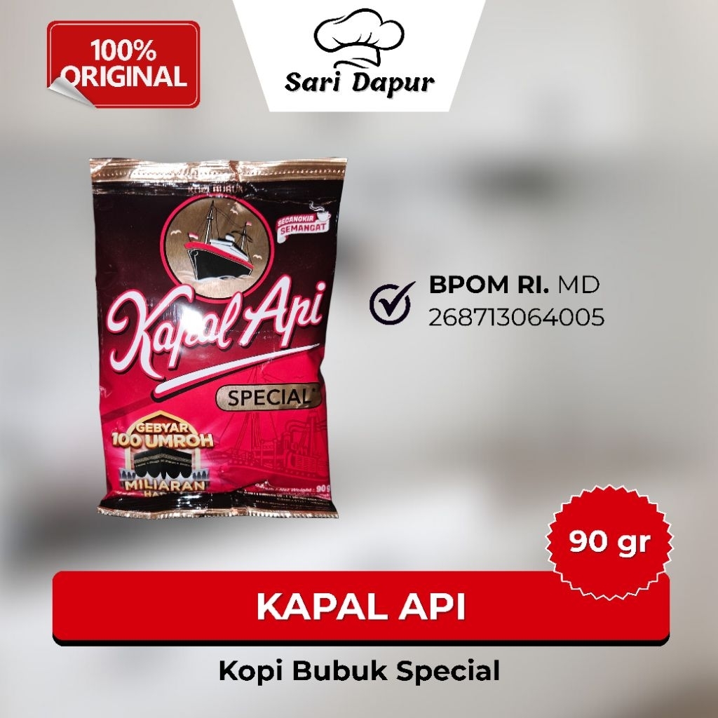 

KAPAL API Kopi Bubuk Special 90gr
