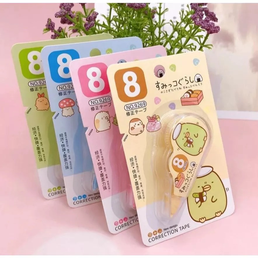 

Tip-ex Kertas Mini Correction Tipe Students Stationary School Supplies 8M Multiple Color