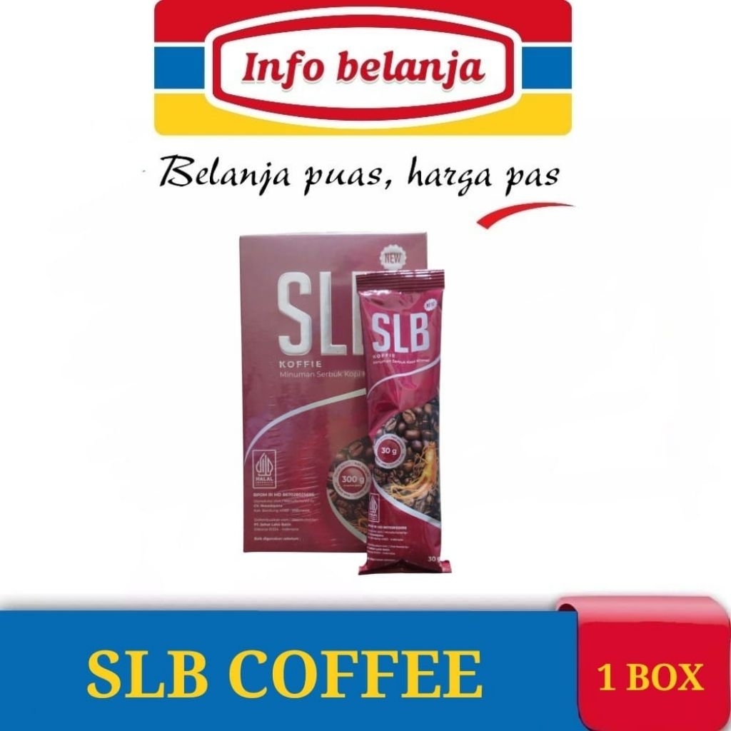 

KOFFIE KOPI SLB KEMASAN 1 BOX ISI 10 SACHET SLB KEMASAN TERBARU KOPI STAMINA PRIA KUAT TAHAN LAMA