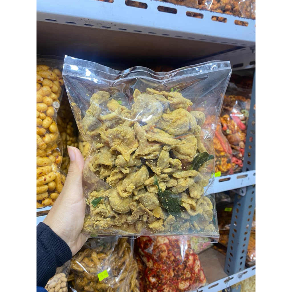 

Kulit Ayam Original 250gr Jajanan Samarinda Snack Murah