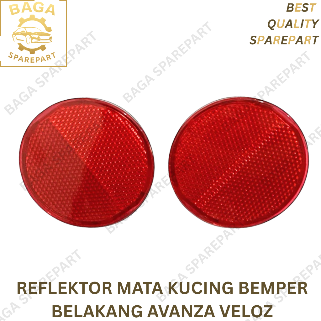 REFLEKTOR MATA KUCING BEMPER BELAKANG AVANZA VELOZ