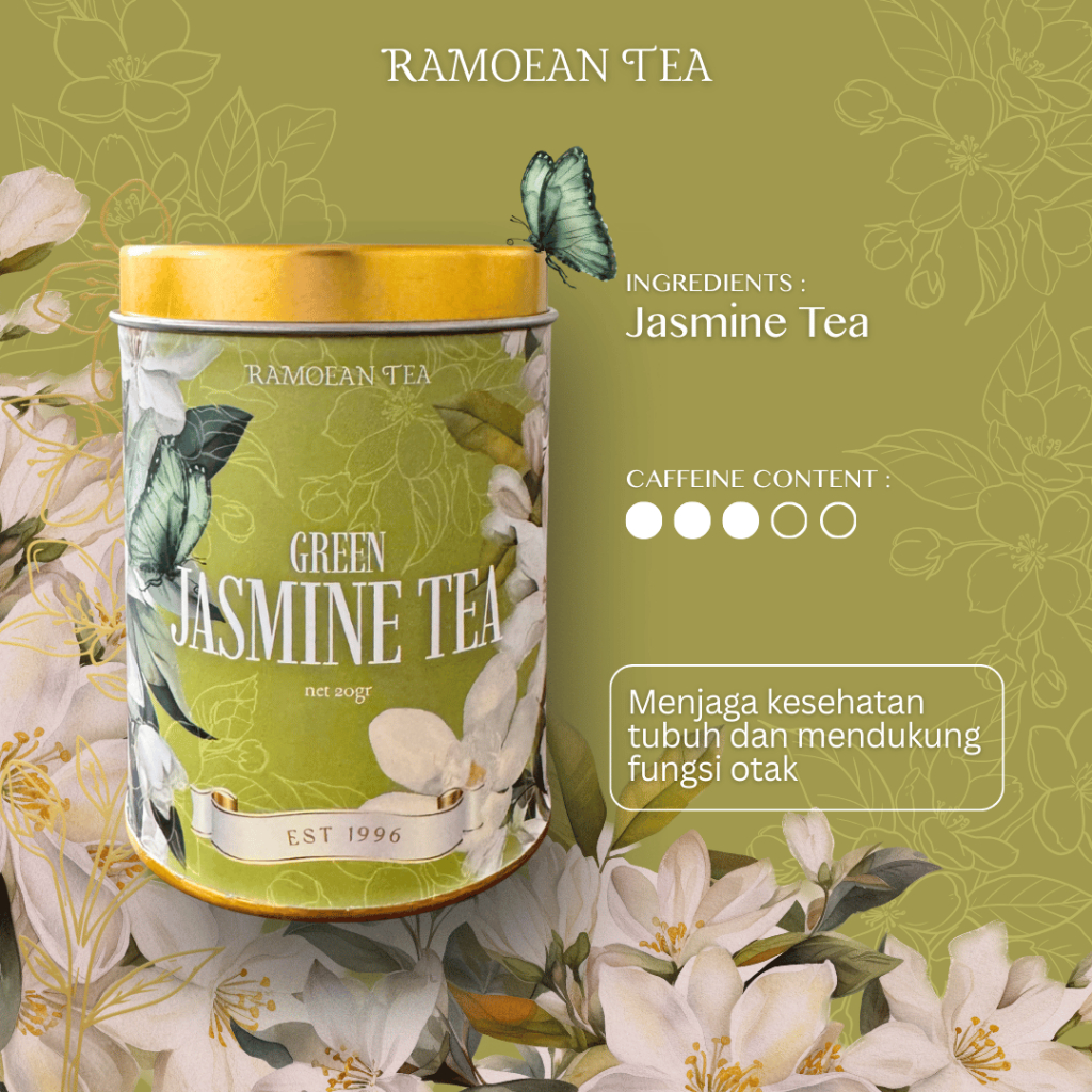 

Green Jasmine Tea - Teh Hijau - Teh Jasmine - Ramoean Tea