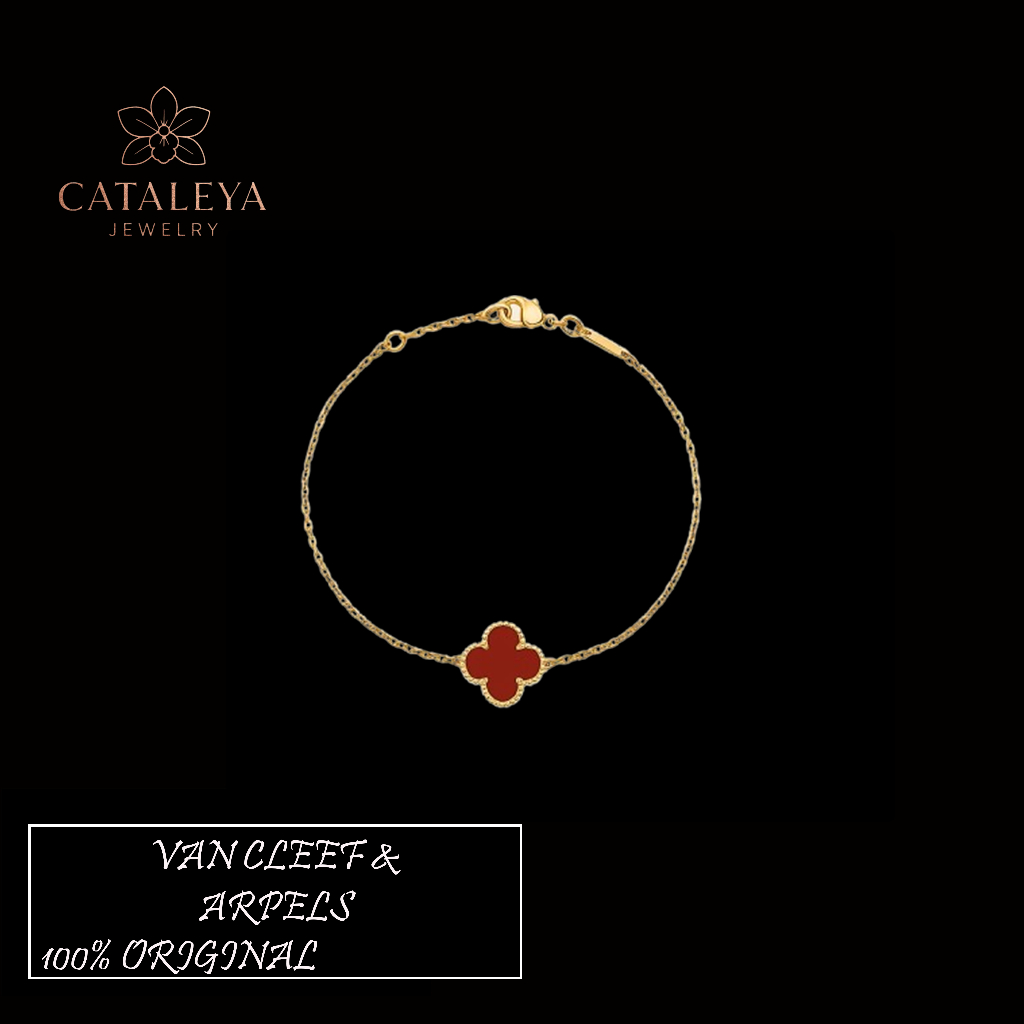 【18K emas asli/100%ORI】CATALEYA/Gelang 8K Emas /Bracelet Fashion Accessories Gold White/Gelang ranta