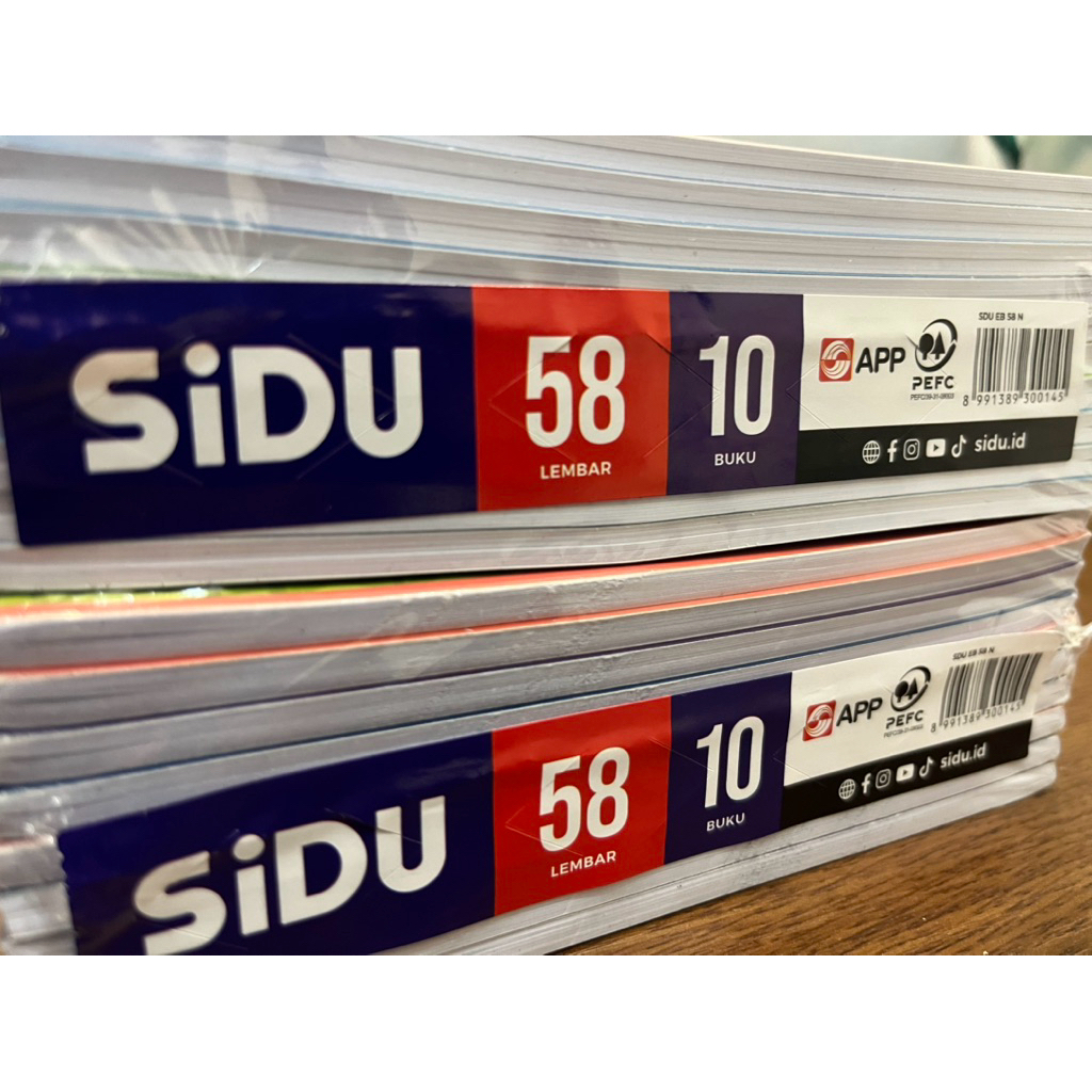 

Buku Tulis SIDU 58 Lembar isi 10 Buku