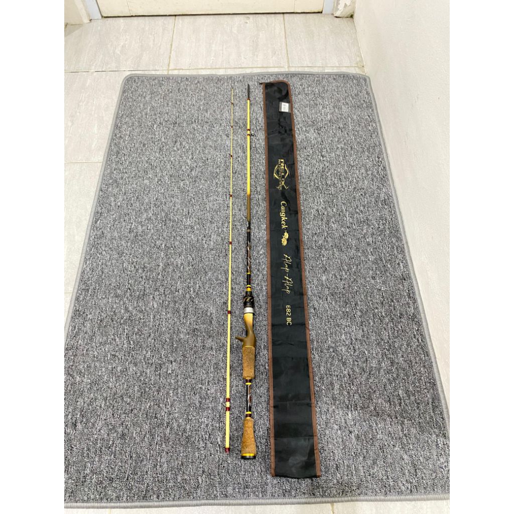 Joran BC Relix Nusantara Cangkek alap alap 682UL 2-6lbs second condition | Joran casting UL | Relix 